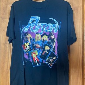 Vintage Poison Open up and say Ahhhh Tour T-shirt (Size XL)